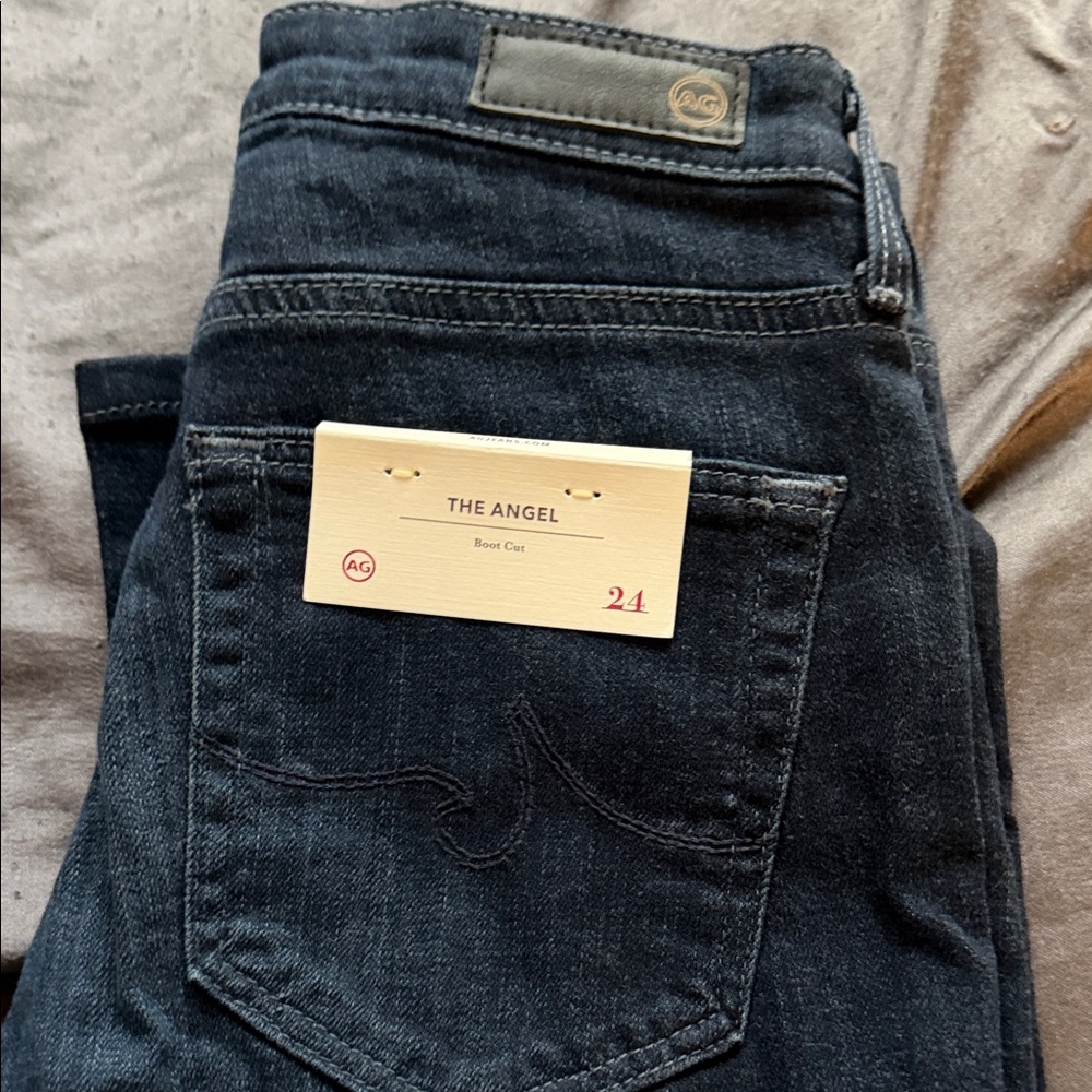AG Adriano Goldschmied The Angel Dark Denim Jeans